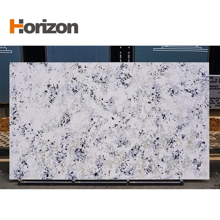 High-Gloss Quartz Jade Vanity Top Mold & Mildew Resistant